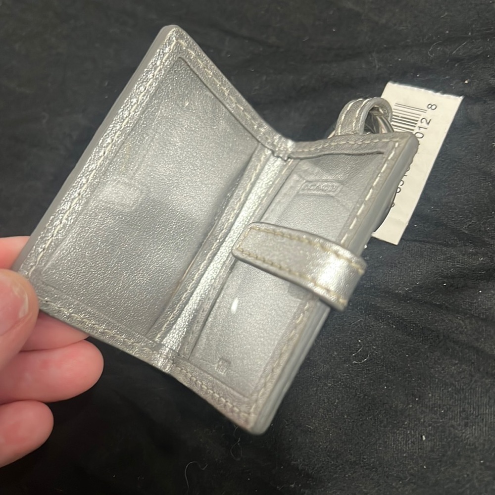 Coach Keychain Picture Holder NWT